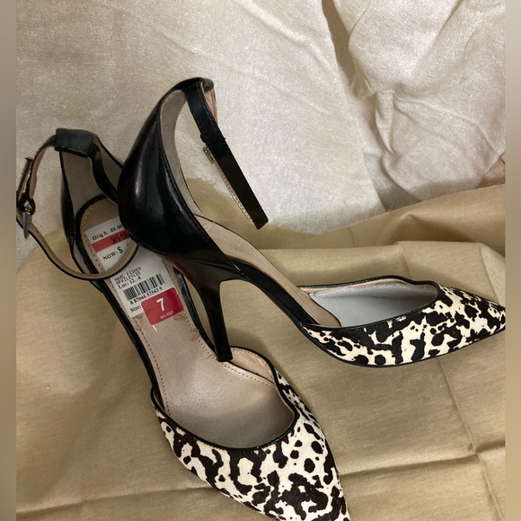 Women's MARC FISHER Ankle Wrap Sling Backs Size 7 NWT - Picture 4 of 7